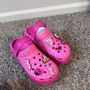 Limited edition Barbie crocs